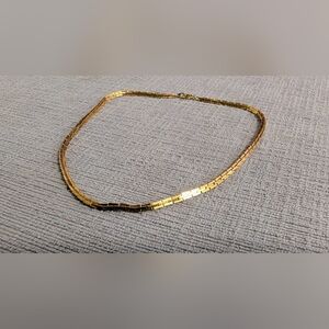 Gold-Tone Coloured Necklace